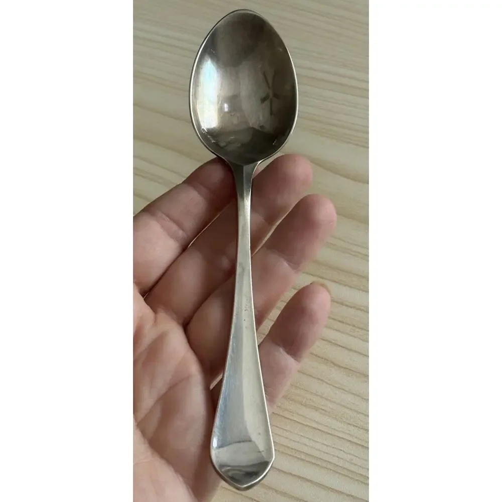 Vintage Ercuis France Silver plated Brantome Dessert Spoon